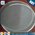 High quality aluminum wrapped edge filter mesh screen for plastic extruder filter